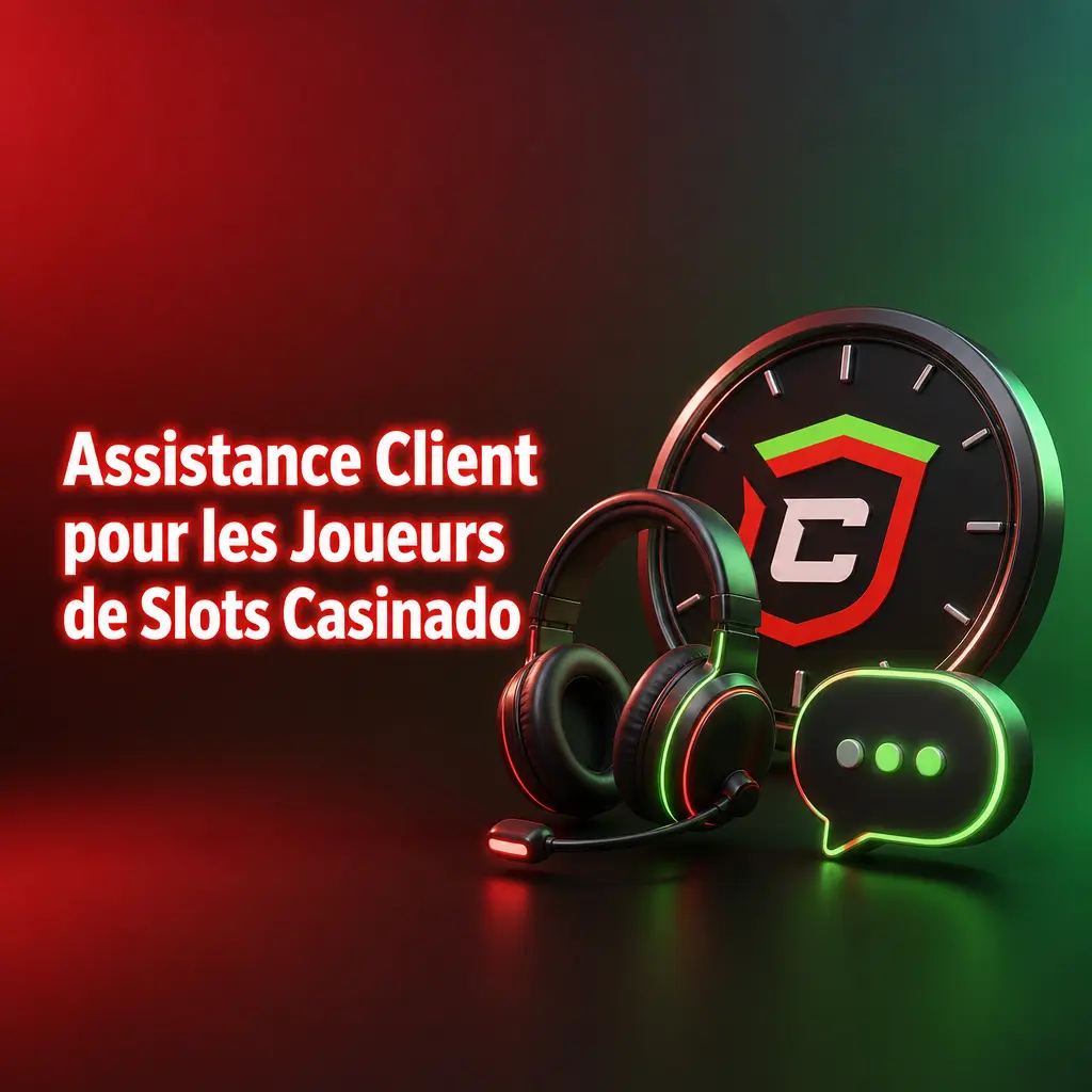 Assistance client Casinado pour les joueurs de machines à sous : chat en direct, formulaire de contact et aide en cas de problème de jeu.
