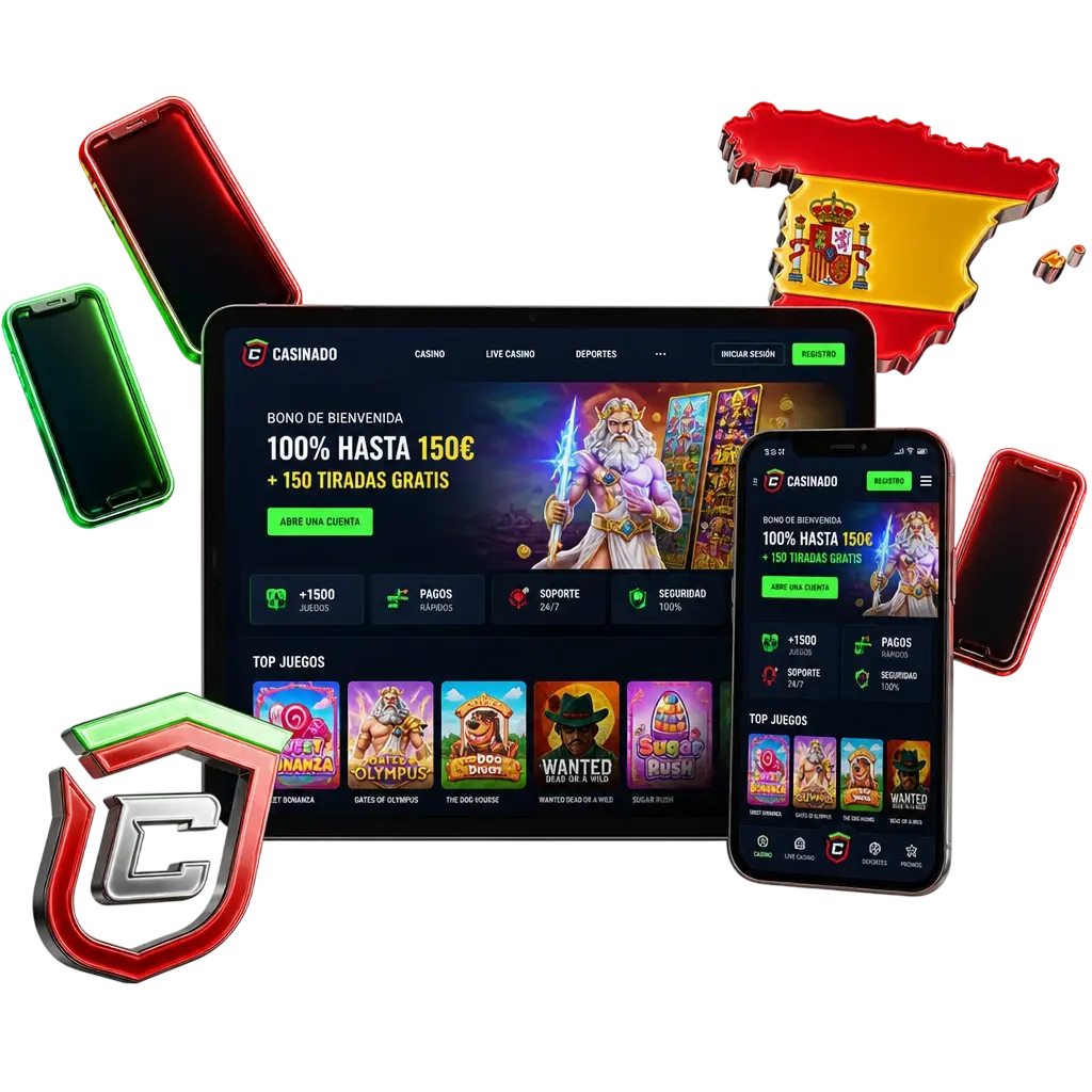 Appareils iOS compatibles avec l'application Casinado : iPhone SE, iPhone 11 et modèles récents, iPad Air et iPad Pro