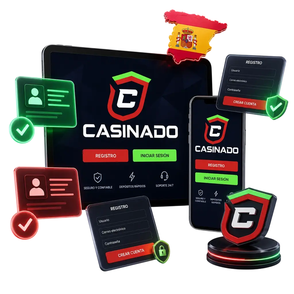 Créer un compte Casinado via l'application mobile : étapes d'inscription et accès aux promotions de bienvenue.