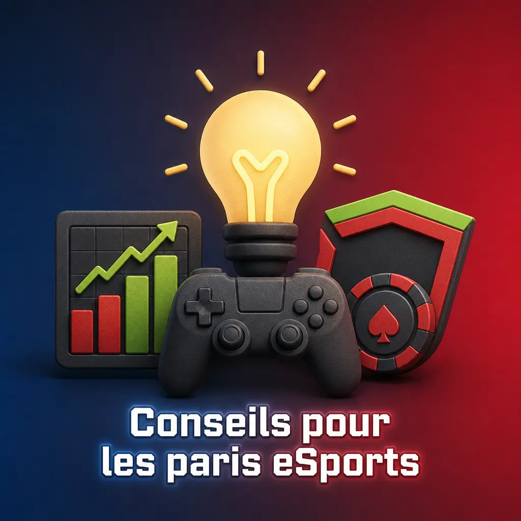 Conseils pratiques pour parier sur l'eSports : composition d'équipe, format de compétition et gestion du budget de mise.