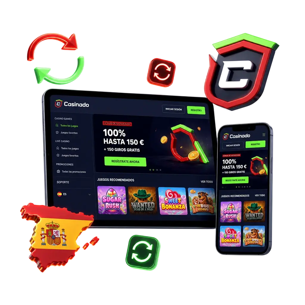 Guide illustré pour mettre à jour l'application Android Casinado via téléchargement du dernier APK officiel