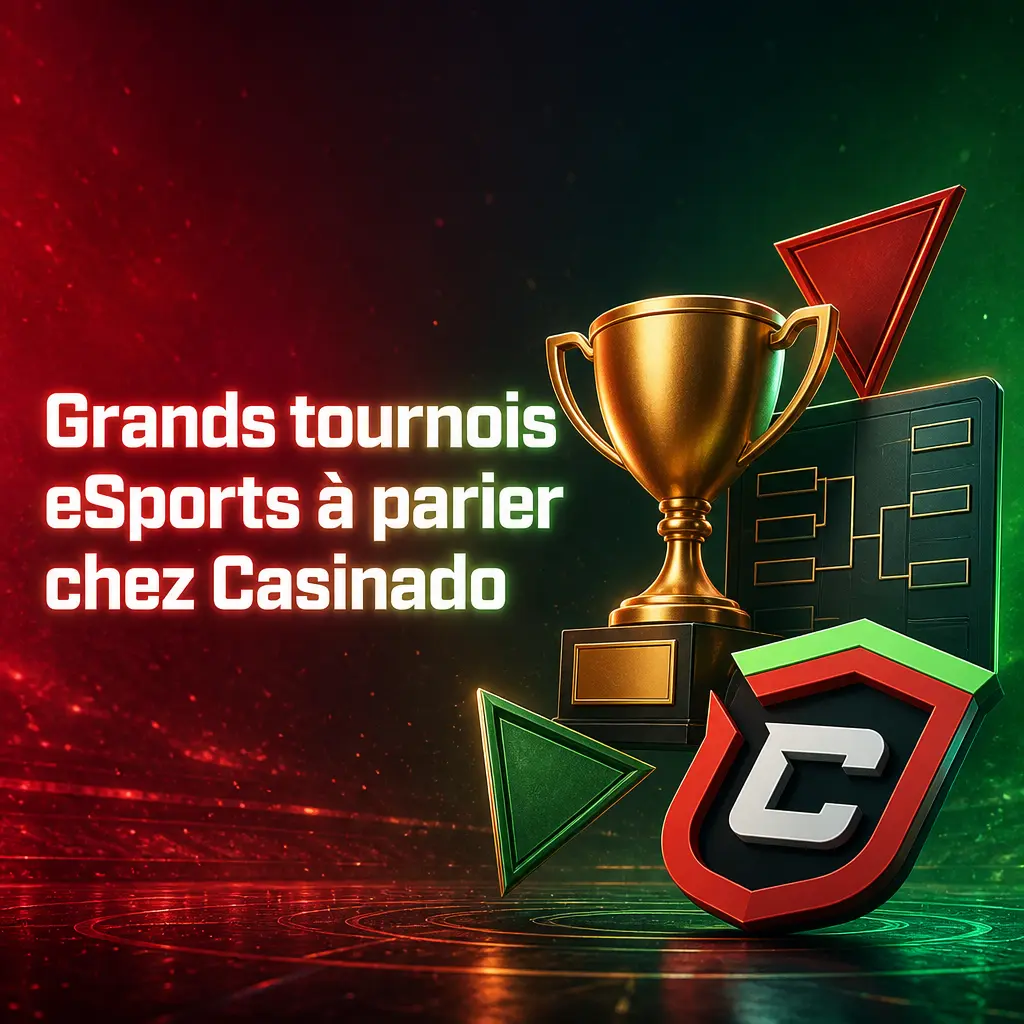 Grands tournois eSports comme Worlds, The International et IEM à parier en ligne sur Casinado