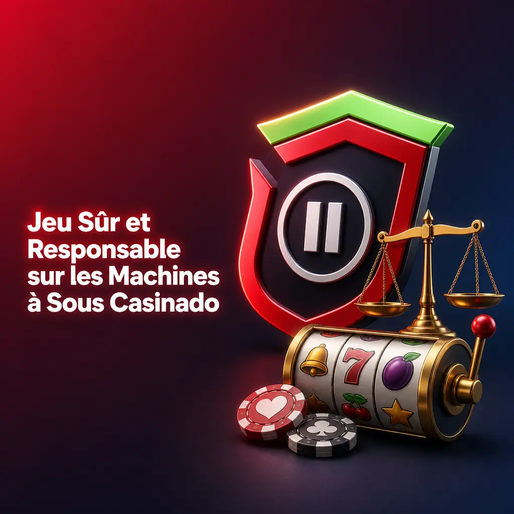 Jeu responsable sur Casinado : chiffrement des données, limites de dépôt, auto-exclusion et outils pour un divertissement maîtrisé.