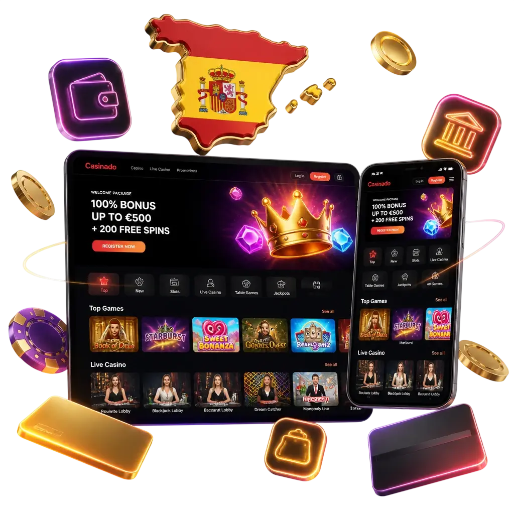 Méthodes de dépôt sécurisées sur Casinado : cartes, portefeuilles électroniques et cryptomonnaies pour alimenter votre solde de jeu.